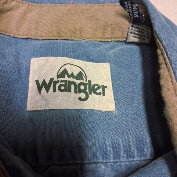 Wrangler Men's Denim Blue Casual Shirt - Picture 6 of 11